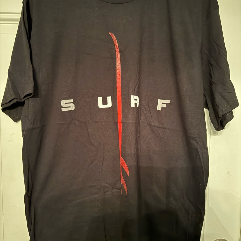 Port and Company Black Surf Graphic Tee